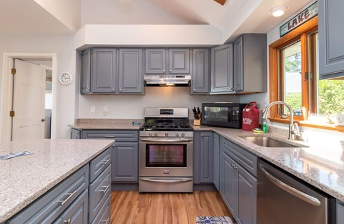 Lodi House | The View at Lodi Point - Cozy Comfort On Level Lake Front!