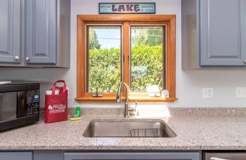 Lodi House | The View at Lodi Point - Cozy Comfort On Level Lake Front!
