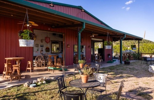 Medina Cabin | The View Cabin King Bed: Texas Hill Country Resort