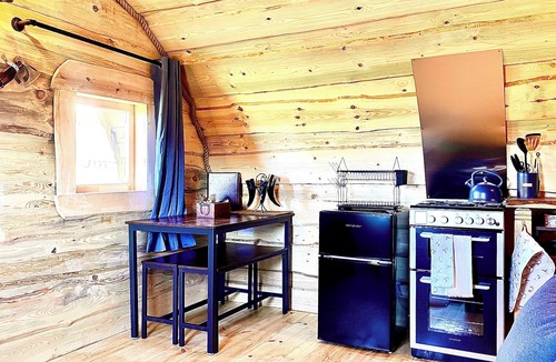 Bontnewydd Cabin | The Viking Lodge with Sauna