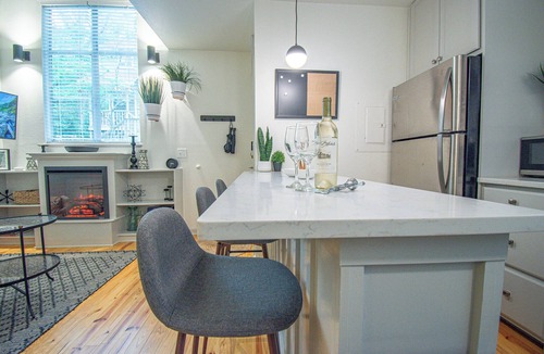 Fayetteville Apartment | The Wanderer - Walk To Downtown - On Bike Trail