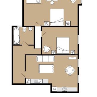 Basingstoke Apartment | The Warren @ Short Stays