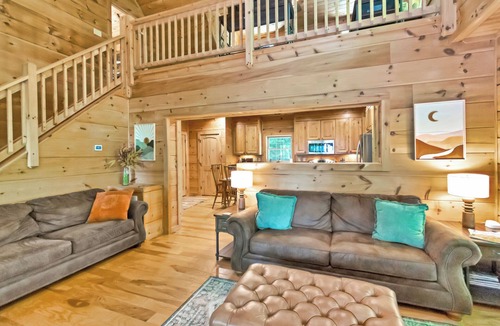 Banner Elk Cabin | The Watchtower - private retreat, game room, fire pit, pet friendly