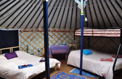 Indian Brook House | The White Moon Yurt at Cabot Shores Wilderness Resort