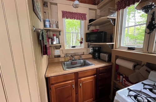 Lincolnville Cabin | The Wicked Cute Camp – on Norton Pond Near Camden & the Coast of Maine