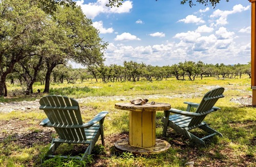 Mountain Home Cabin | The Wildflower Cabin- Romantic Texas Hill Country cabin for 2 in the woods near Kerrville & Fredericksburg