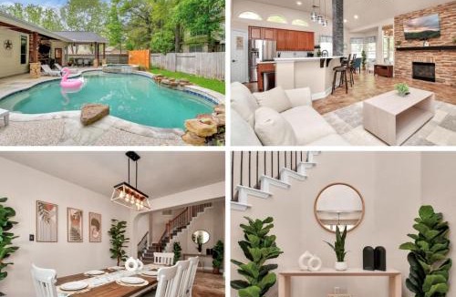 College Park House | The Woodlands Escape with Heated Pool and GameRoom