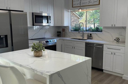 Grogan's Mill House | The Woodlands Retreat Getaway & Theater Luxury