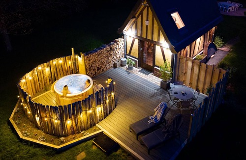 Saint-Denis-le-Thiboult House | The Yellow Well - Nature & Spa Cottage