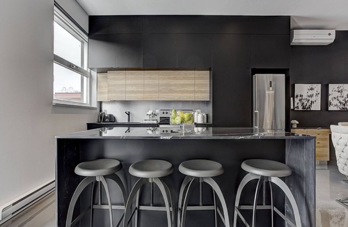 Pointe-Saint-Charles Apartment | THE YIN | One-Bedroom Loft w. Terrace