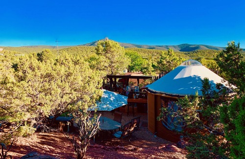 Zuzax Villa | The YOGA YURTA. Extremely Civilized Glamping at SUNNY MELLOW ECO VILLA!