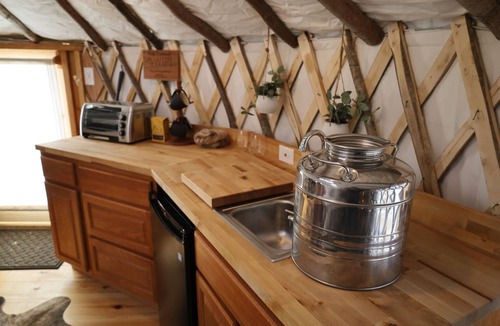 Deerfield Cabin | The Yurt at Echo Hill Farm