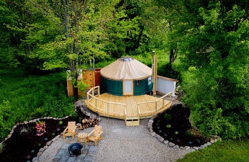Deerfield Cabin | The Yurt at Echo Hill Farm