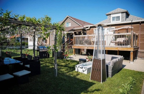 Belmont Cragin House | Theater Game Room Gym Firepit 4BR Home