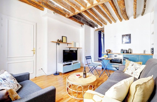 Quartier Sainte-Avoye Apartment | TheBlueStay 283 - Charming Apartment - Le Marais