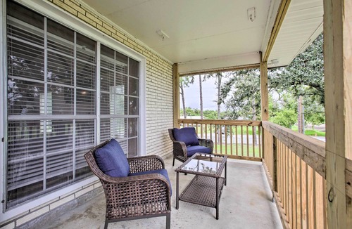 Theriot House | Theriot 'Camp Outdoor Dreaming' Retreat w/Dock!