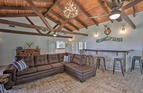 Theriot House | Theriot 'Camp Outdoor Dreaming' Retreat w/Dock!