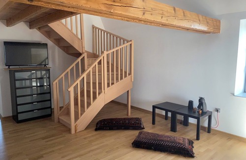 Montmarault Apartment | Thierry room in Château Camus