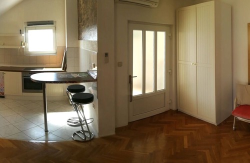 Seget Donji House | Third Floor 2-room apartment with approx. 100m² air conditioning, balcony, panoramic sea view