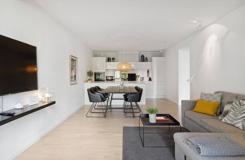 Kronborg Apartment | This apartment is located near the center of Helsingør, in the so-called Palae Marielyst.