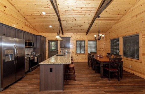 Townsend Cabin | This beautiful Contemporary home located on 30 acres with walking trails