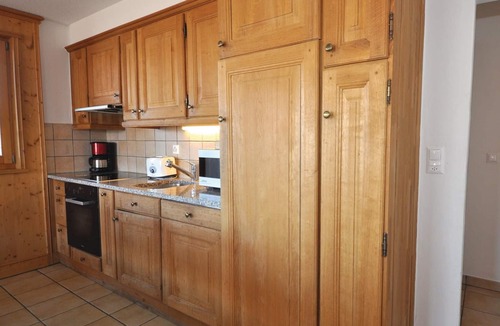 Veysonnaz Apartment | This large chalet with many different holiday apartments is called Plein ciel.