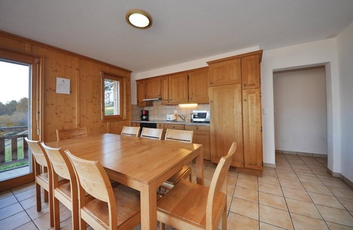 Veysonnaz Apartment | This large chalet with many different holiday apartments is called Plein ciel.