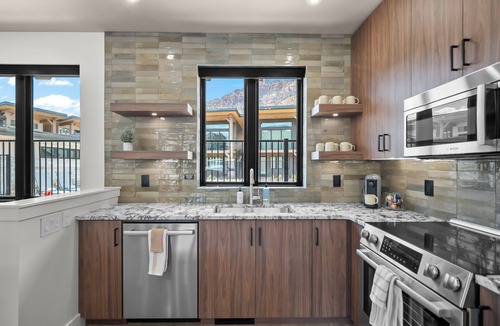 Zion National Park South Entrance Villa | This stunning 3 bed, 3 bath villa offers modern amenities and breathtaking views