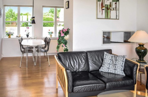 Lohals House | This terraced house is located only 50 m from the harbor in Lohals.