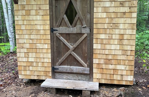 Lovell Cabin | This woods cabin is a true wilderness getaway. Get ready to commune with nature.