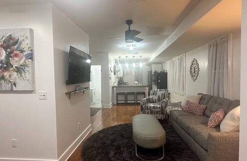 Dryden Apartment | Thoughtfully Restored Historic Bldg, Main St, Wilton, ME — ATV accessible