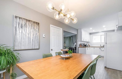 Lafleche Condo | Three bedroom apartment, Free parking. EV charger.