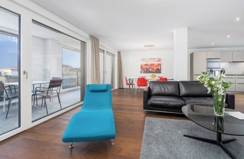 Zweisimmen Nr Gstaad Apartment | Three Bedroom Apartment in Gstaad with Mountain View