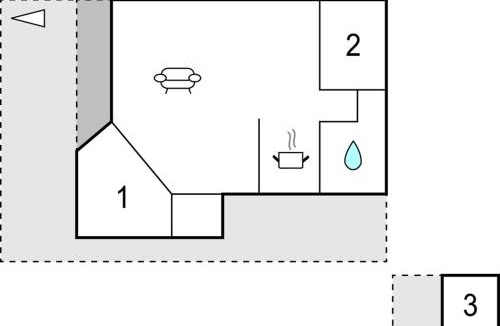 Nordenbro Vesteregn House | Three-Bedroom Holiday Home In Humble
