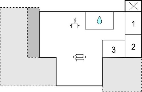 Vorupør House | Three-Bedroom Holiday Home In Thisted