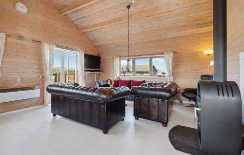 Fjand Badeby House | Three-Bedroom Holiday Home In Ulfborg