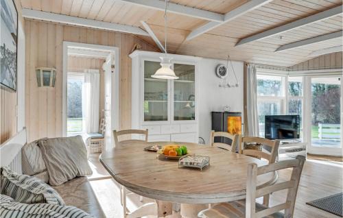 Melby House | Three-Bedroom Holiday Home With A Fireplace In Melby