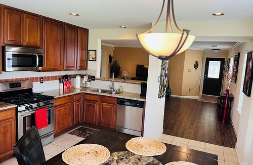 Cypress House | Three bedroom home, pets allowed.