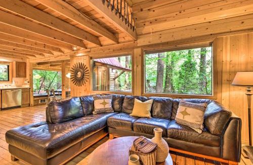Index House | Three Enchanting Riverfront Cabins Hot Tub Access