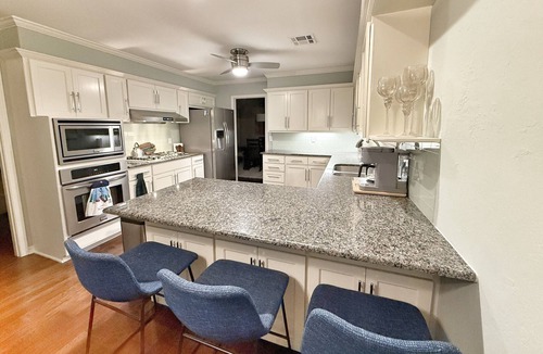 Central Oklahoma City House | THREE PINES. Spacious & Cozy. 3 BDRM. Pool. Pet-Friendly.