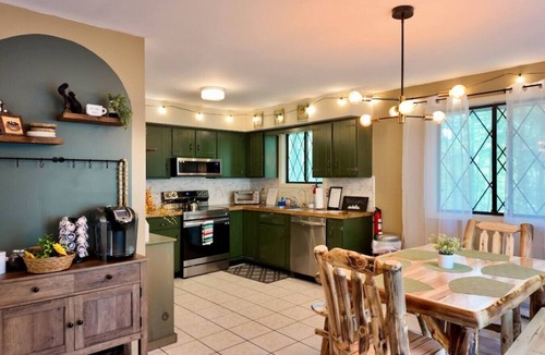 Gouldsboro Cabin | Throwback Lodge - Hot Tub - Pet Friendly