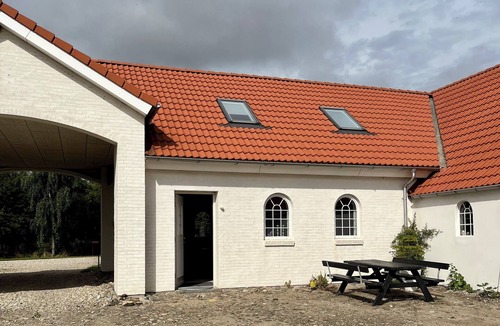 Bedsted Apartment | Thy. Holiday apartment directly by the fjord. Price incl heating, electricity, linen towels