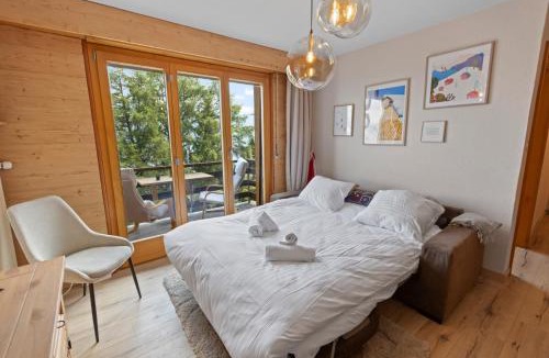 Vex Apartment | Thyon-les-Collons, 4 pers - Balcon avec vue