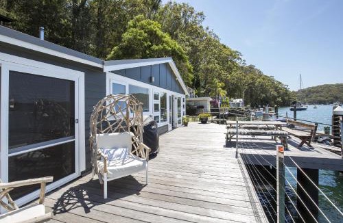 McCarrs Creek House | Tides Reach Boathouse water-access-only