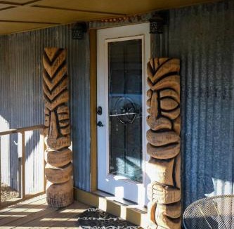 Minden House | Tiki Cabin Yellow Rose Canyon