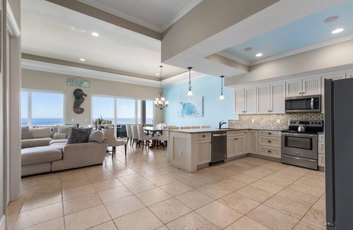 Palm Coast House | Tiki Tides Oceanfront 7BR w/ Elevator, Heated Pool & Private Boardwalk