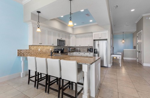 Palm Coast House | Tiki Tides Oceanfront 7BR w/ Elevator, Heated Pool & Private Boardwalk