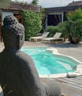 Aubiac Cabin | Timazen Lodges Agen Sud