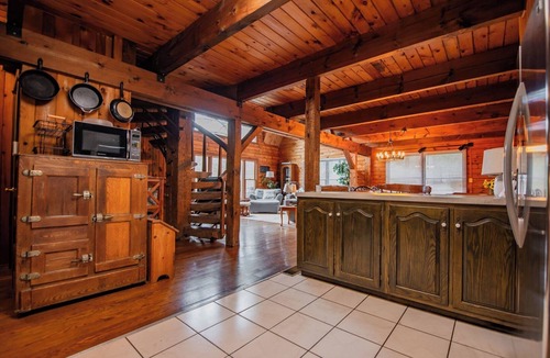Eagles Mere Cottage | "Timber Acres" is nestled in the woods with private pond in Eagles Mere
