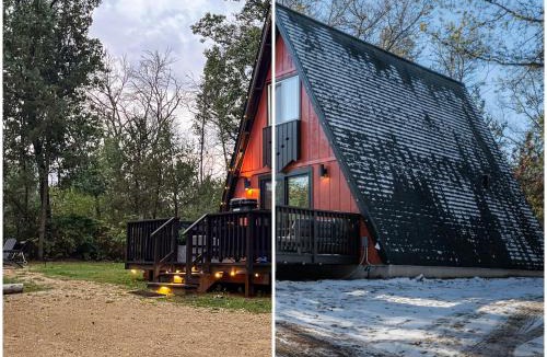 Friendship House | Timber Haven - Cozy A-frame Hot Tub Fireplace